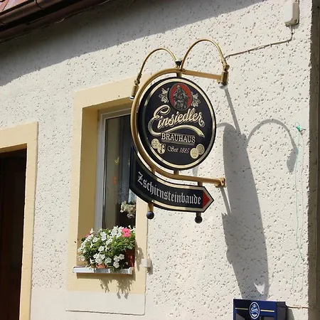 Maison d'hôtes Pension&gasthaus Zschirnsteinbaude Reinhardtsdorf-Schona